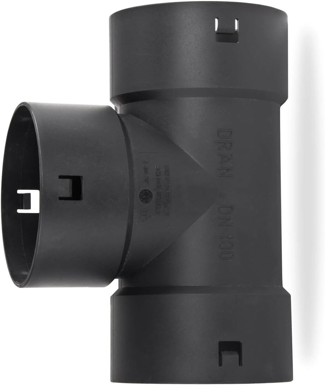 STABILO Sanitaer T-Stück DN 100 mm Abzweig Drainagerohr Drainageschlauch Dränagerohr Dränageschlauch