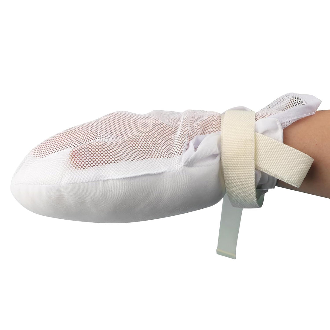 YJZQ Schutzhandschuhe aus Netzstoff für den Sommer, Handschuh mit Schwamm, Pflege alter Fäustlinge,