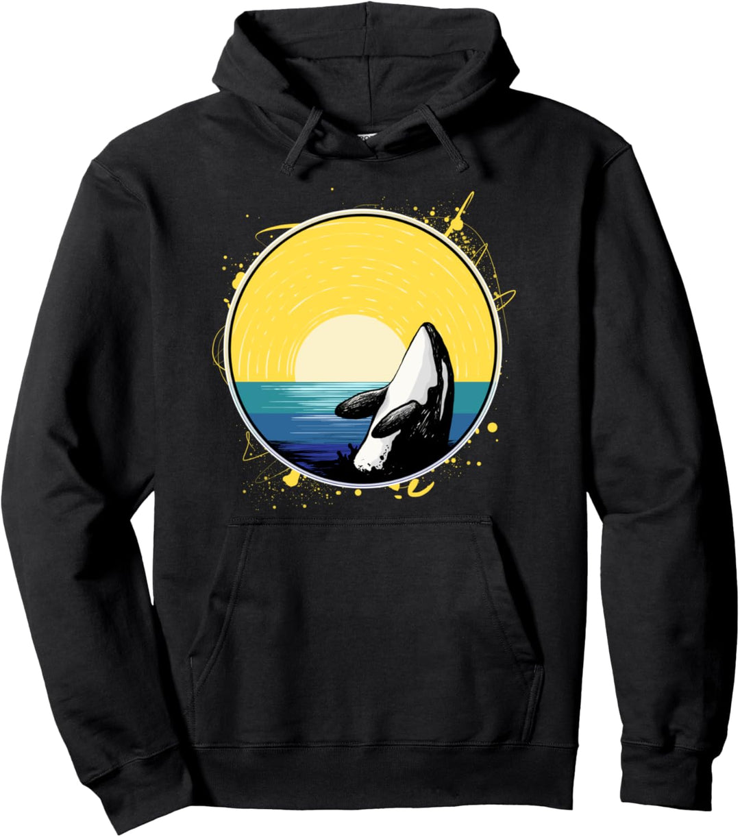 Killerwal Orca Save The Whales Geschenk Pullover Hoodie