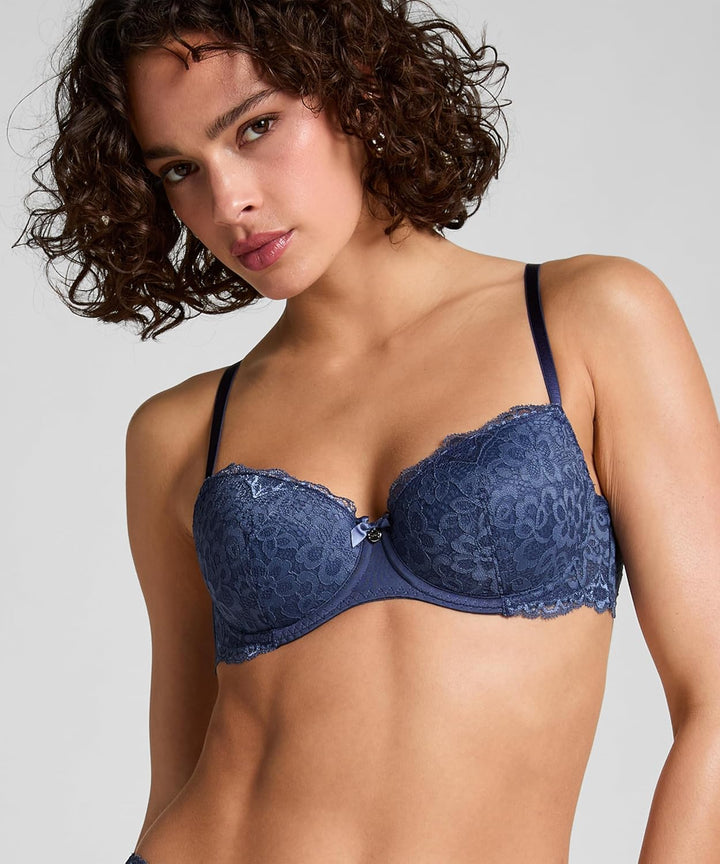 Hunkemöller Vorgeformter Bügel-BH Marine 70B Blue Indigo, 70B Blue Indigo