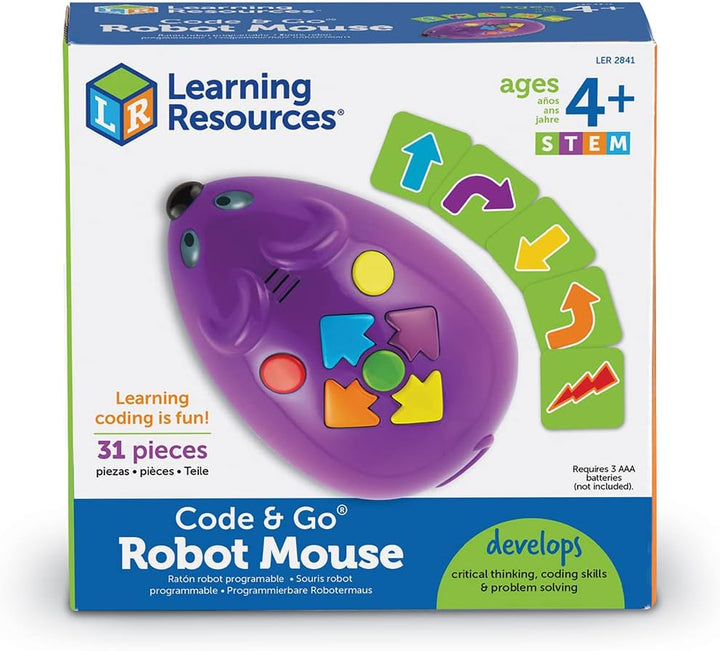 Learning Resources Robotermaus zum Programmieren & Loslegen,