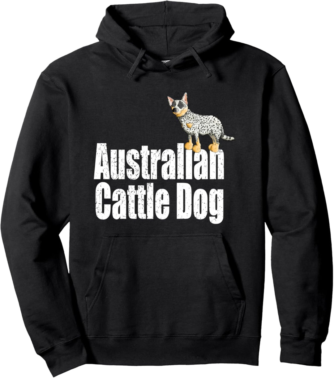 Lustiger Australian Cattle Dog I Geschenk für Hunde Freunde Pullover Hoodie