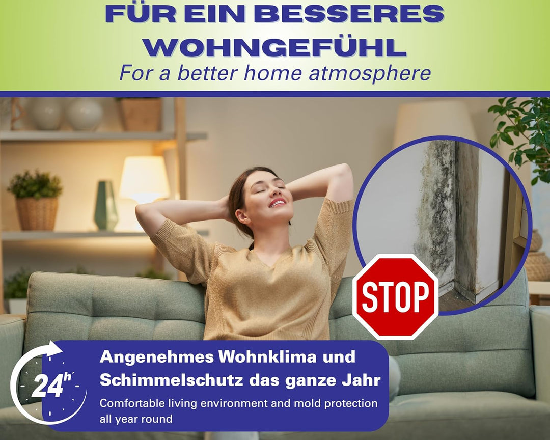 Klimaplatten-Set Grundiert 30 mm für 10 m² - Kalziumsilikatplatten - DIY - Feuchtigkeitsregulierung,