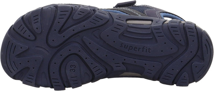 Superfit Jungen Hike Sandalen 27 EU Blau 8008, 27 EU Blau 8008