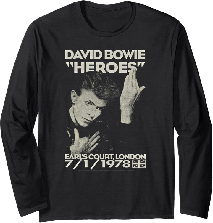 David Bowie - Hof des Grafen Langarmshirt
