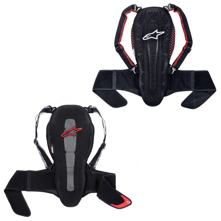 Alpinestars Alpinesrats Nucleon KR-2 Rückenprotektor, S S Schwarz Smoke Red, S Schwarz Smoke Red