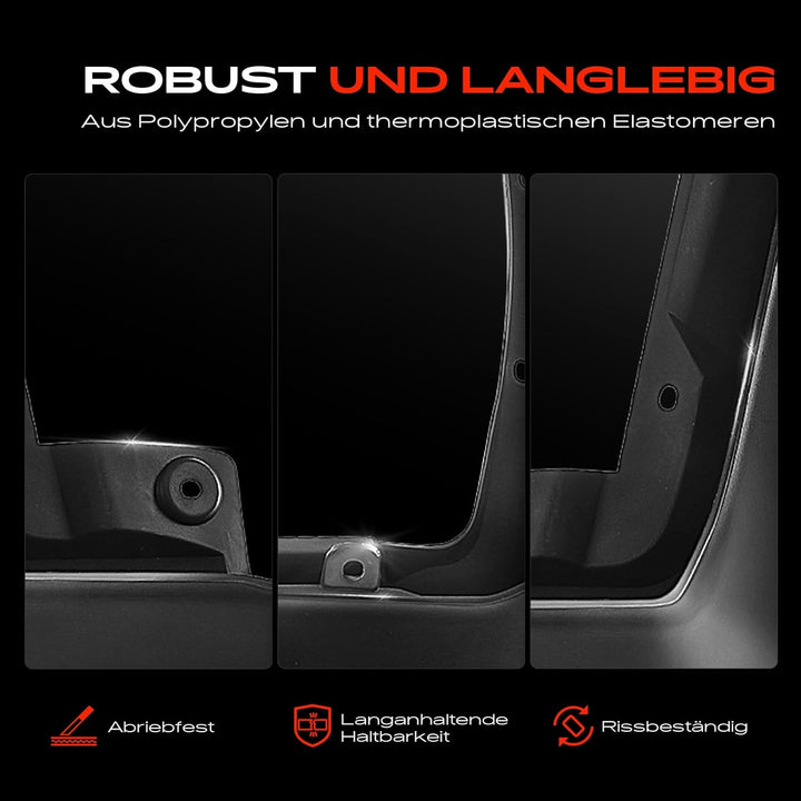 4x Spritzschutz Schmutzfänger Vorne Hinten Links und Rechts für 3er G20 318 320 330 340 Stufenheck 2