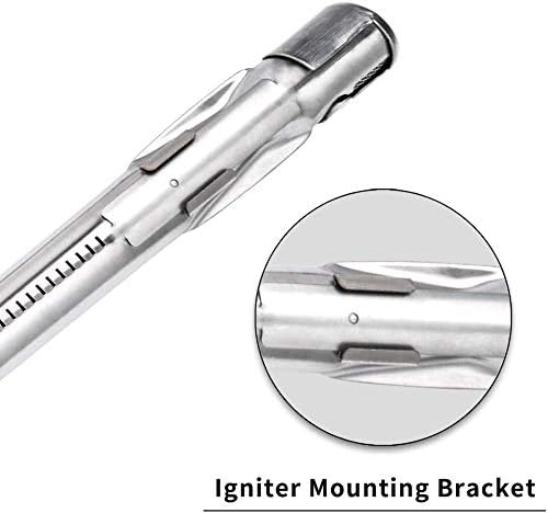 LOKHING 69787 Grillbrennerrohr 45,7 cm für Weber Spirit 300 Serie, Spirit E310 S310 E320 S320 E330 S