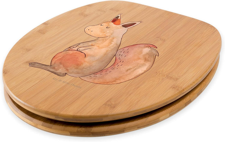 Mr. & Mrs. Panda Motiv WC Sitz Einhörnchen Glaube - Geschenk, Pegasus, Klodeckel, Unicorn, Eichhörnc