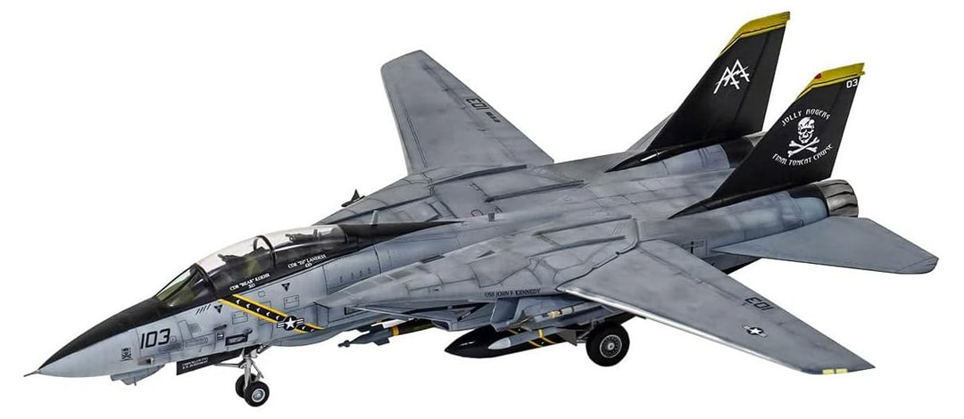 Academy 1/72 US Navy F-14B Tomcat VF-103 Jolly Rogers Kunststoff Modell 12578