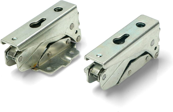 daniplus Scharnier Set Türscharnier oben + unten kompatibel zu Bauknecht Whirlpool Kühlschrank, Gefr