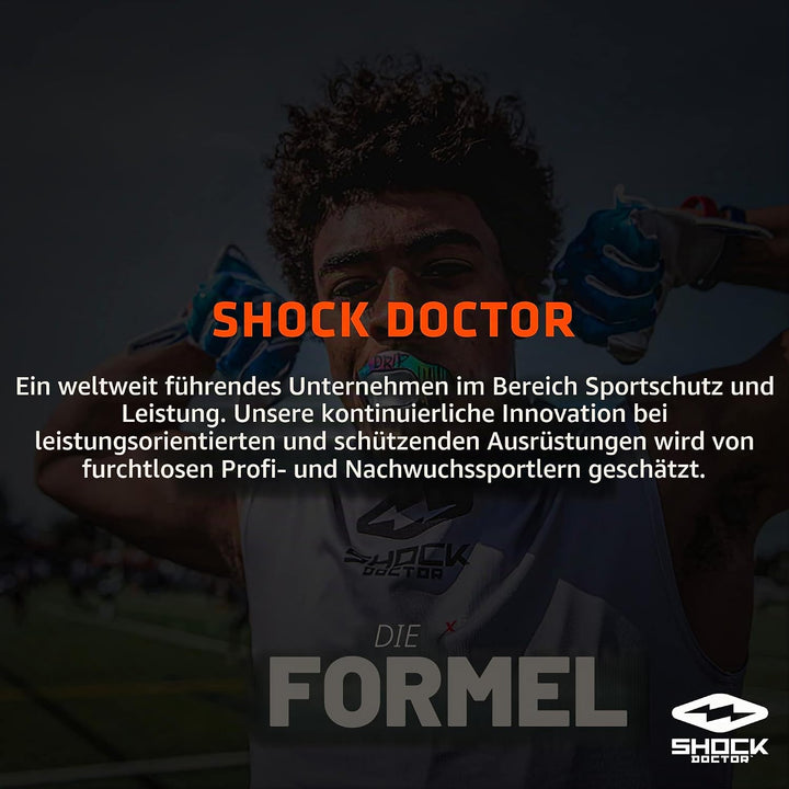 Shock Doctor Suspensorium mit Carbon Flexcup 329 VAS1 VAS2 Grau XXL, Grau XXL