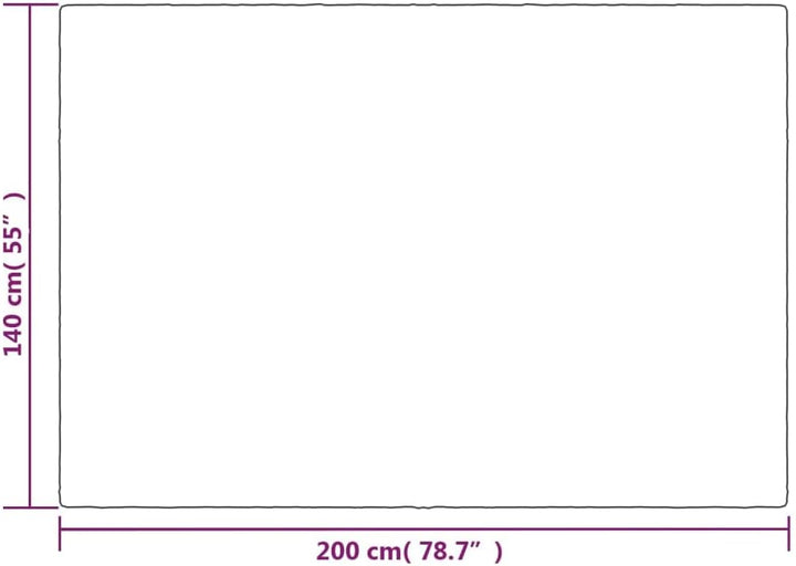 vidaXL Gewichtsdecke mit Bezug Grau 140x200 cm 10 kg Stoff 140 x 200 cm, 140 x 200 cm