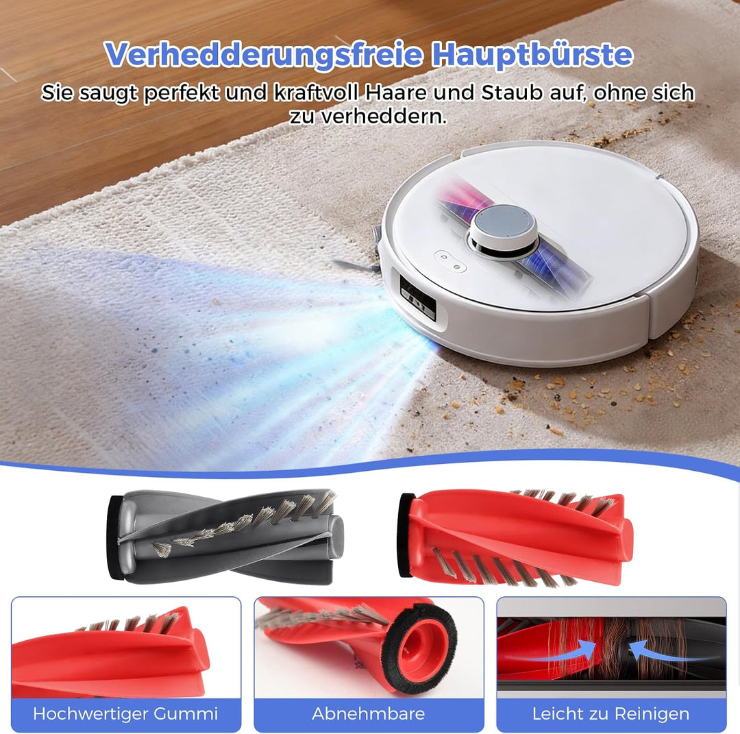 26 Stück Zubehör für Roborock Qrevo Curv/Qrevo Edge S5A/Qrevo Edge/Qrevo Curv S5X/Qrevo S5V Saugrobo
