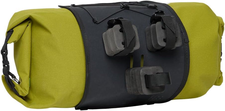 VAUDE Fahrrad Lenkertasche mit 10 Liter Packsack Mittelgrosse Dark Leaf, Mittelgrosse Dark Leaf
