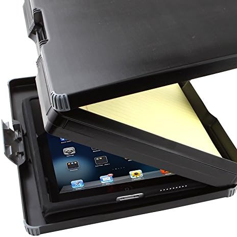 Dexas Duo Clipcase Dual Sided Storage Case and Organizer, Yellow Clip and Edges Gelber Clip und Kant