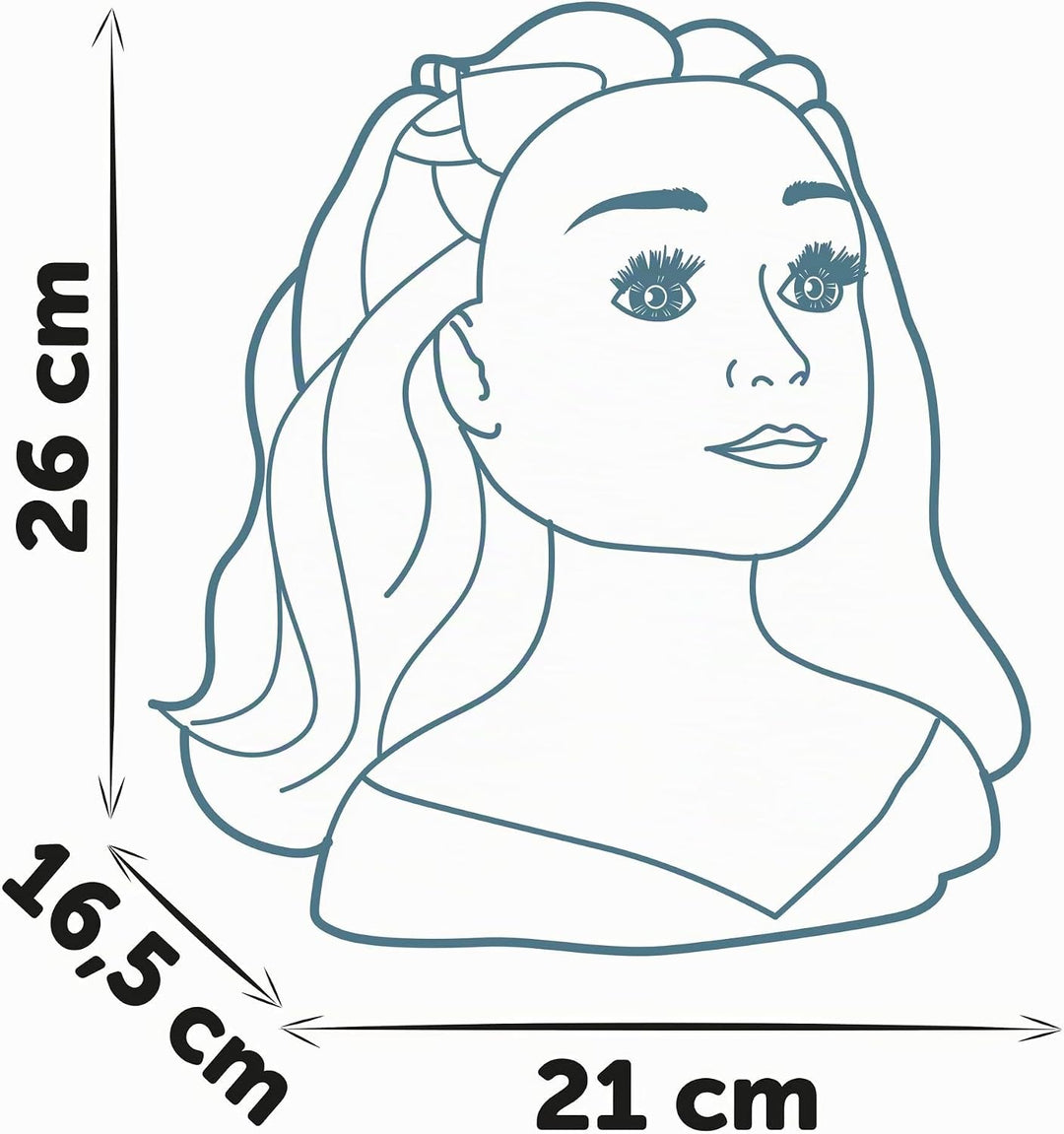 Smoby My Beauty Frisierkopf Blond
