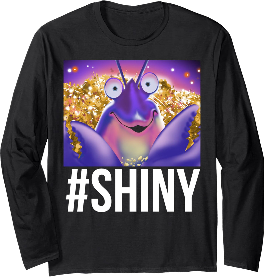Disney Moana Tamatoa Hashtag Shiny Portrait Langarmshirt