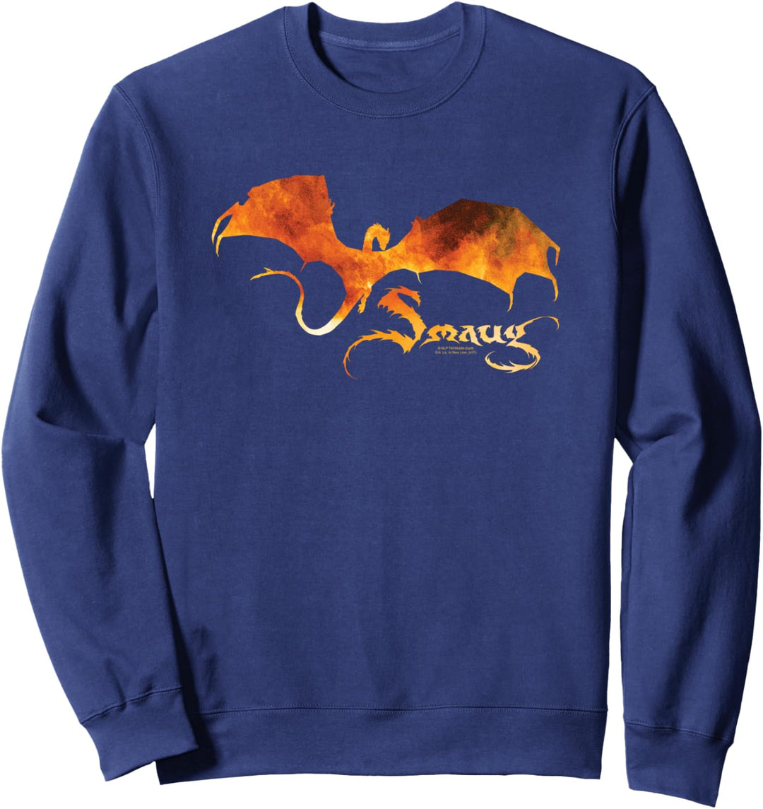 The Hobbit Smaug on Fire Sweatshirt