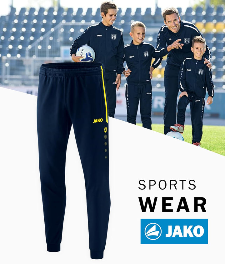 JAKO Herren Jacke Competition 2.0, royal/marine, XXL, 9318 S Marine/Neongelb, S Marine/Neongelb