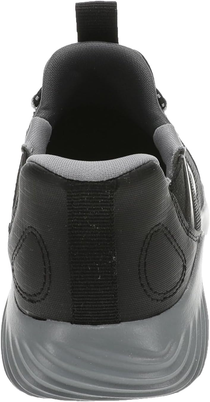 Skechers Jungen Glide-step Sport Wave Blitz Sneaker 27 EU Black Synthetic Textile Charcoal Trim, 27