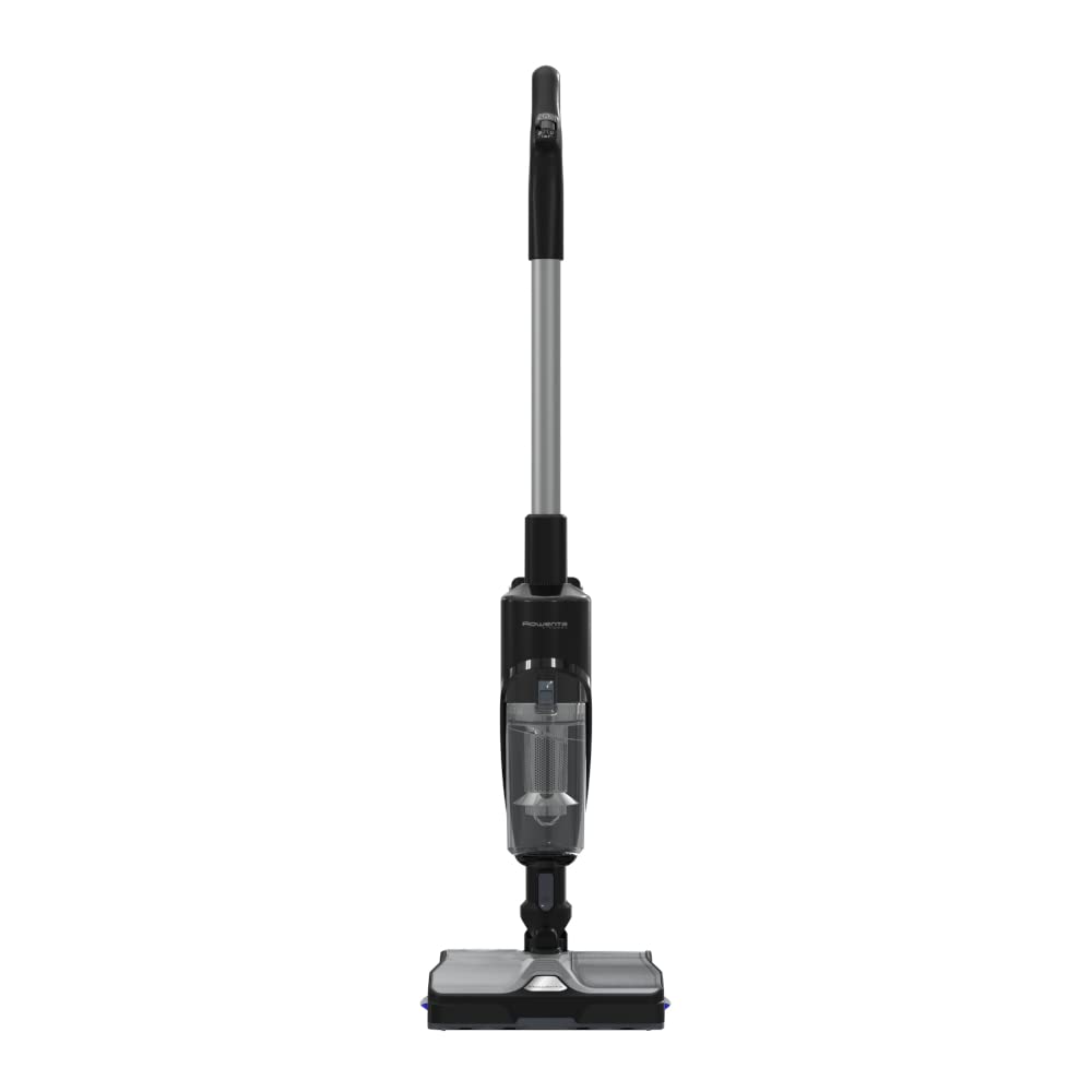 Rowenta X-Combo GZ3039WO Bürststaubsauger, 215 W, 0.55 l, Silber/schwarz