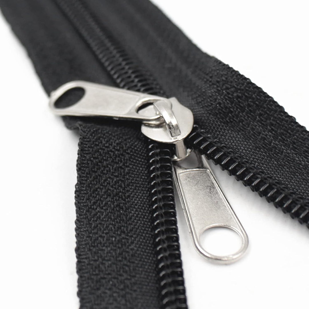 FEIGO 171 Stück Reissverschluss Reparatur Set, Reissverschluss Zipper Ersatz mit Zangen, Metall Schi