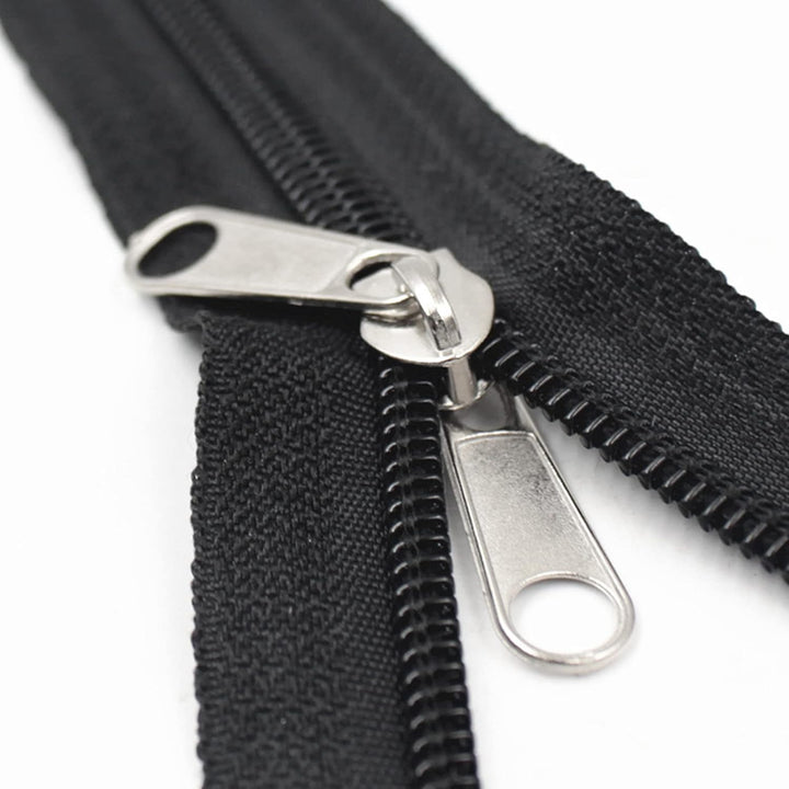 FEIGO 171 Stück Reissverschluss Reparatur Set, Reissverschluss Zipper Ersatz mit Zangen, Metall Schi