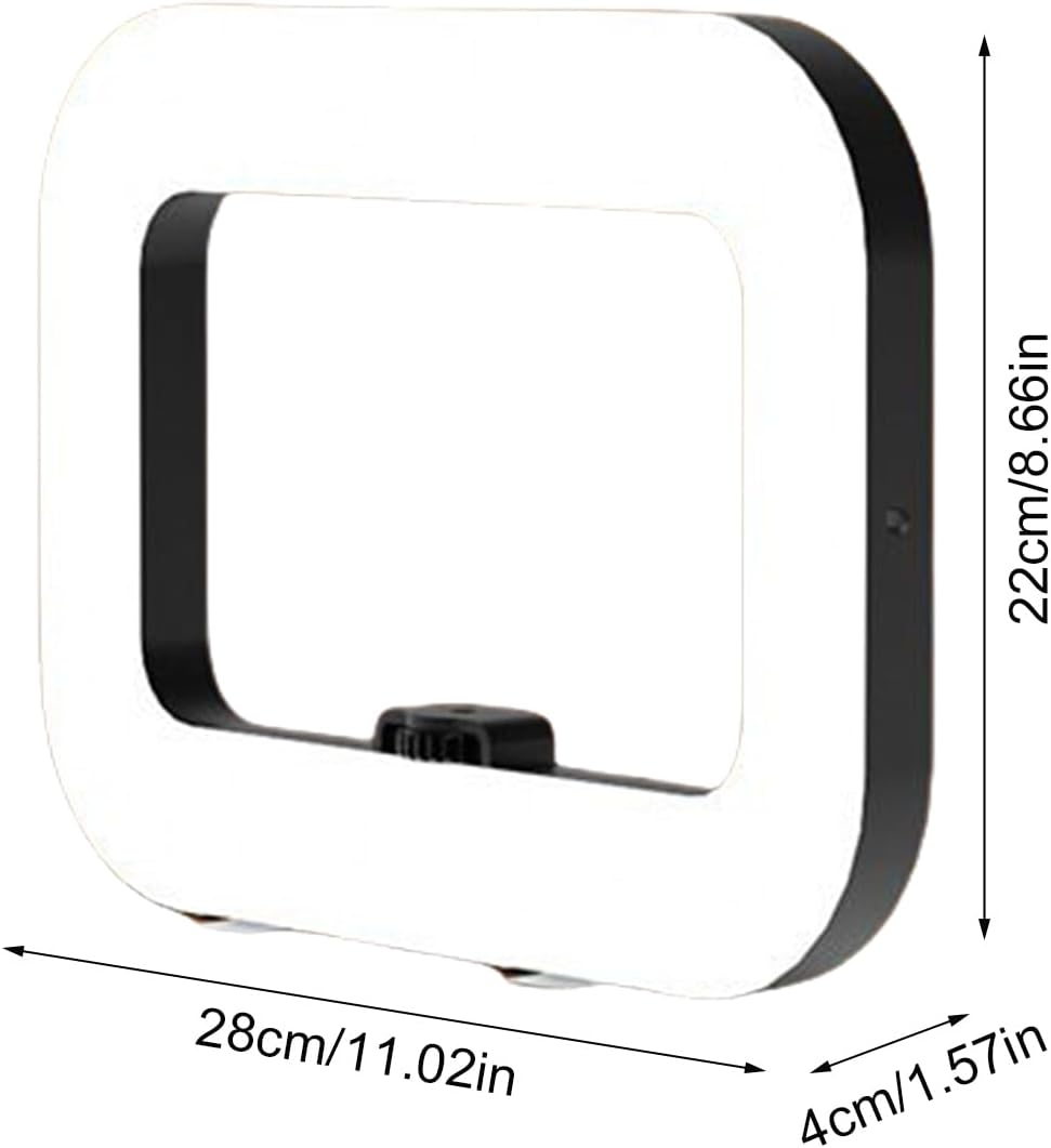 Handy Ringlicht | Videoleuchte Mit Stabilisator Für Kamera,Tragbares Helles LED Ring-Selfielicht Für