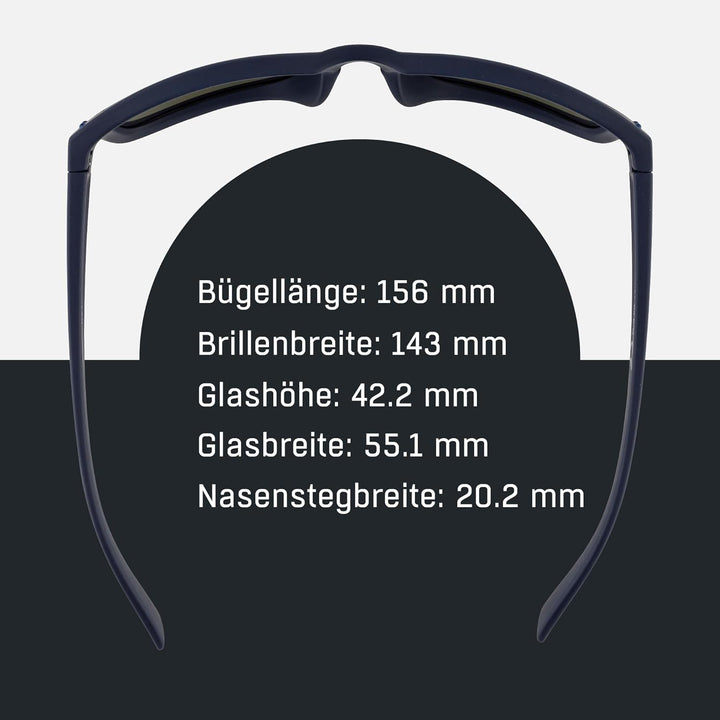 ALPINA KOSMIC - Verspiegelte und Bruchsichere Sonnenbrille Mit 100% UV-Schutz Für Erwachsene Einheit