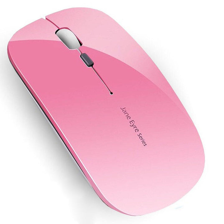 Uiosmuph Q5 Kabellos Maus, Wiederaufladbar Funkmaus 2.4G Leise Funkmaus Ultra Dünn Wireless Computer