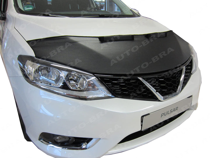 Auto-Bra AB3-00110 kompatibel mit Nissan Pulsar Bj. seit 2014 Haubenbra Steinschlagschutz Tuning Bon