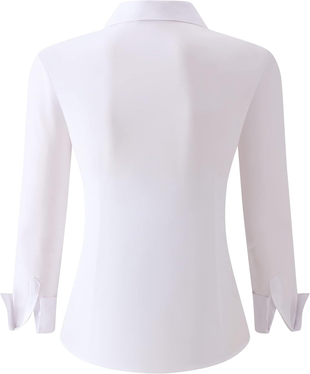 Alex Vando Bluse Damen Langarm Hemd Damen Stretch – Business Button Down Shirts, Bügelfrei Arbeitshe