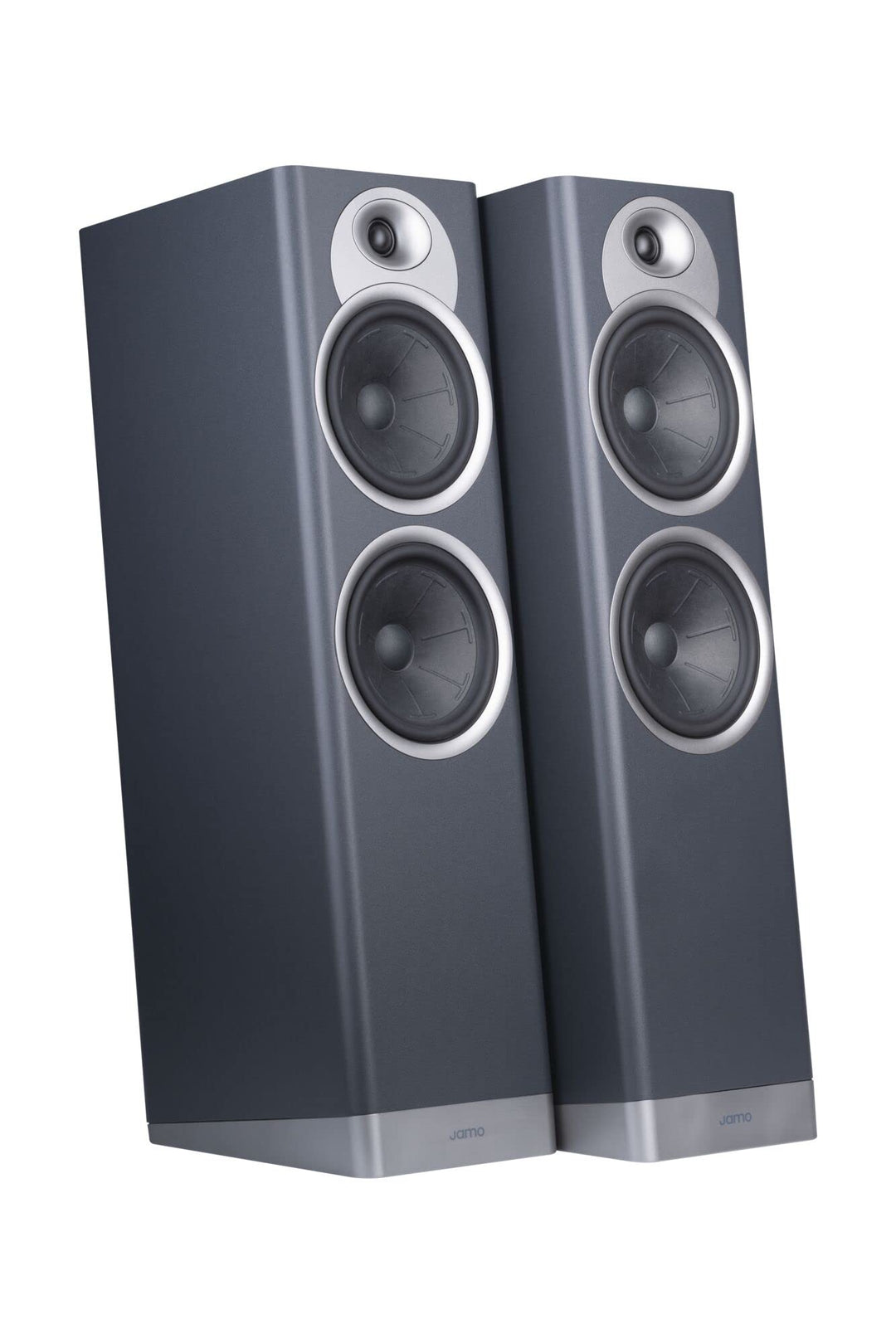 Jamo S7-27F Paar of Floor Speakers Blue Fjord Bodenlautsprecher mit 17 cm Woofer, Blau