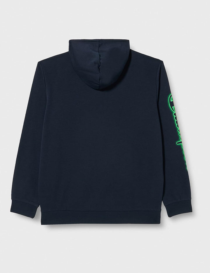 Champion Herren Legacy Neon Spray Powerblend Terry Contrast Logo Kapuzenpullover S Marineblau, S Mar