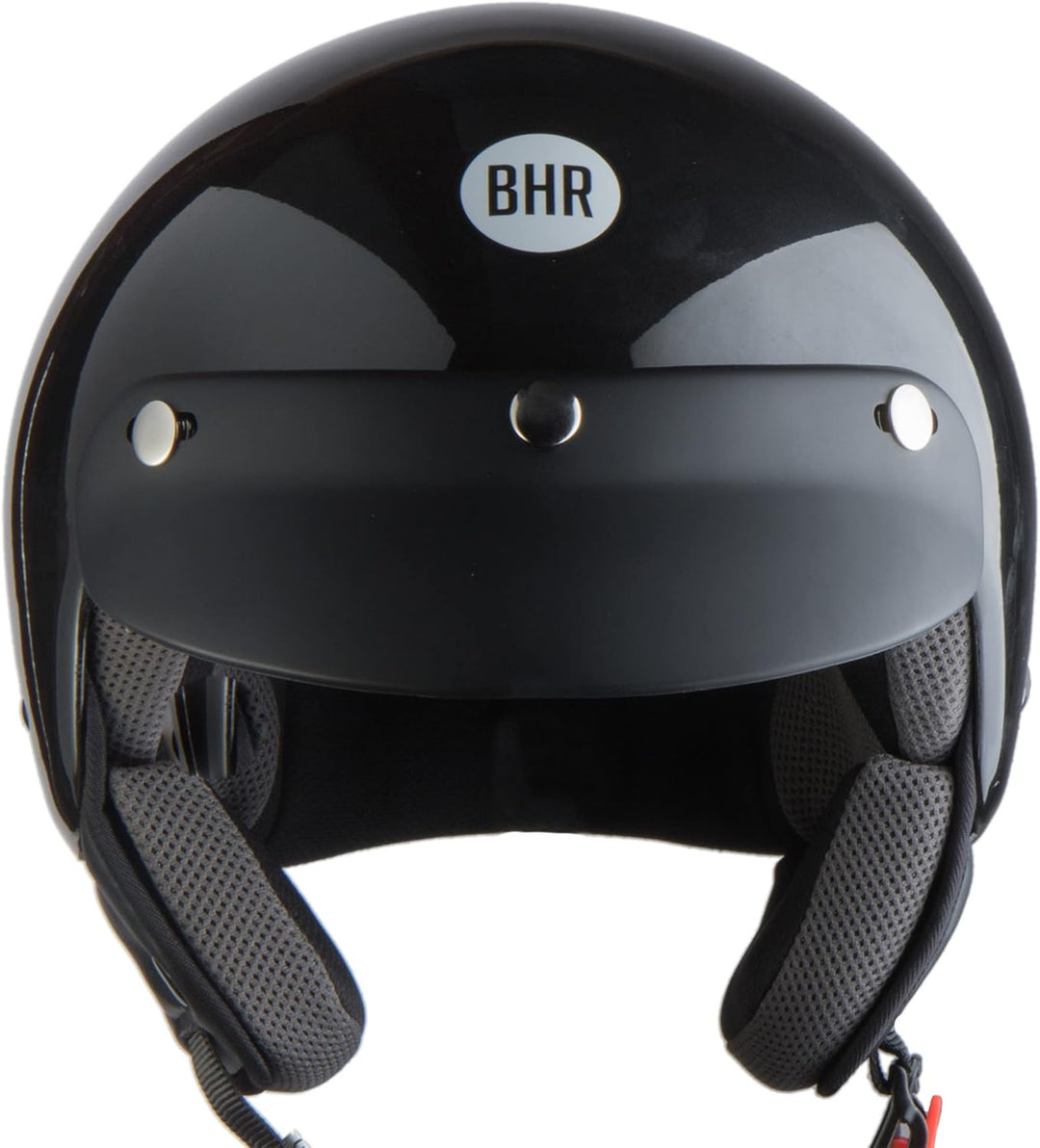 BHR Demi-Jet Helm 803 Simply, Praktischer Rollerhelm mit ECE-Zulassung, Motorrad-Jet-Helm mit abnehm