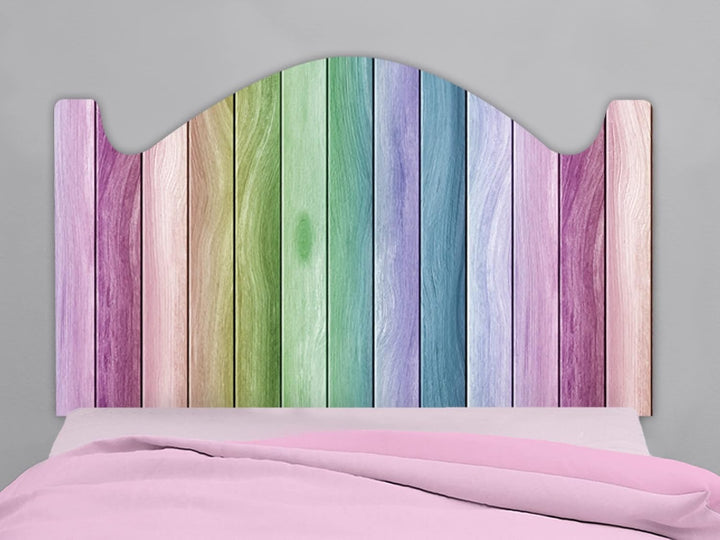 Oedim Kopfteil für Bett, PVC, Digitaldruck, Holzoptik, Mehrfarbig, 115 x 60 cm, erhältlich in versch
