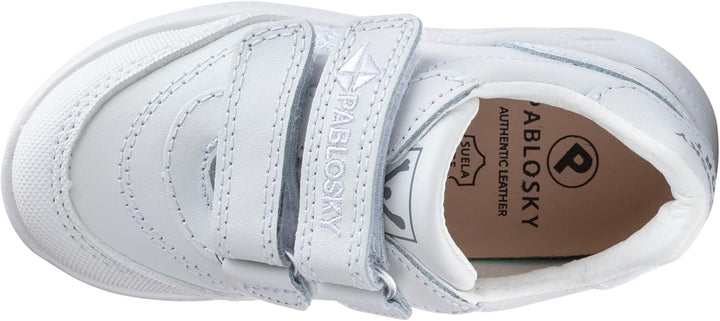 Pablosky Unisex Kinder 296900 Sneaker 20 EU Weiss, 20 EU Weiss
