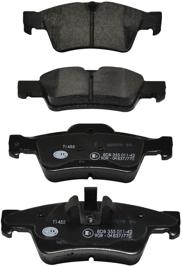 HELLA PAGID 8DB 355 011-421 Bremsbelagsatz - T1455 - Dicke/Stärke: 18mm - Bremssystem: Teves - für V