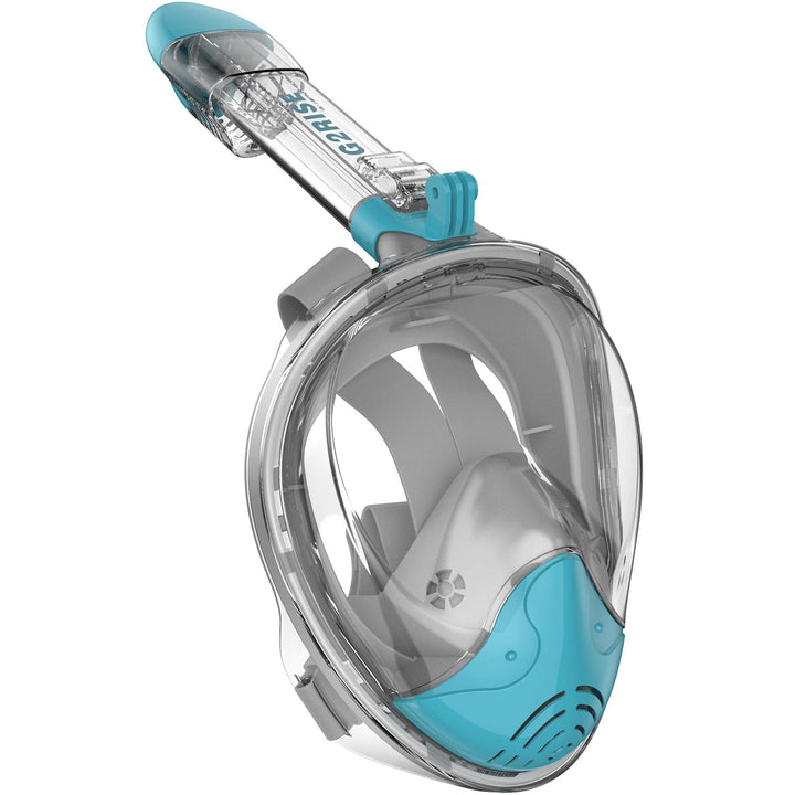 G2RISE® Schnorchelmaske, Tauchmaske, Faltbare CO2-sichere Schnorchel Vollmaske mit Kameraposition fü