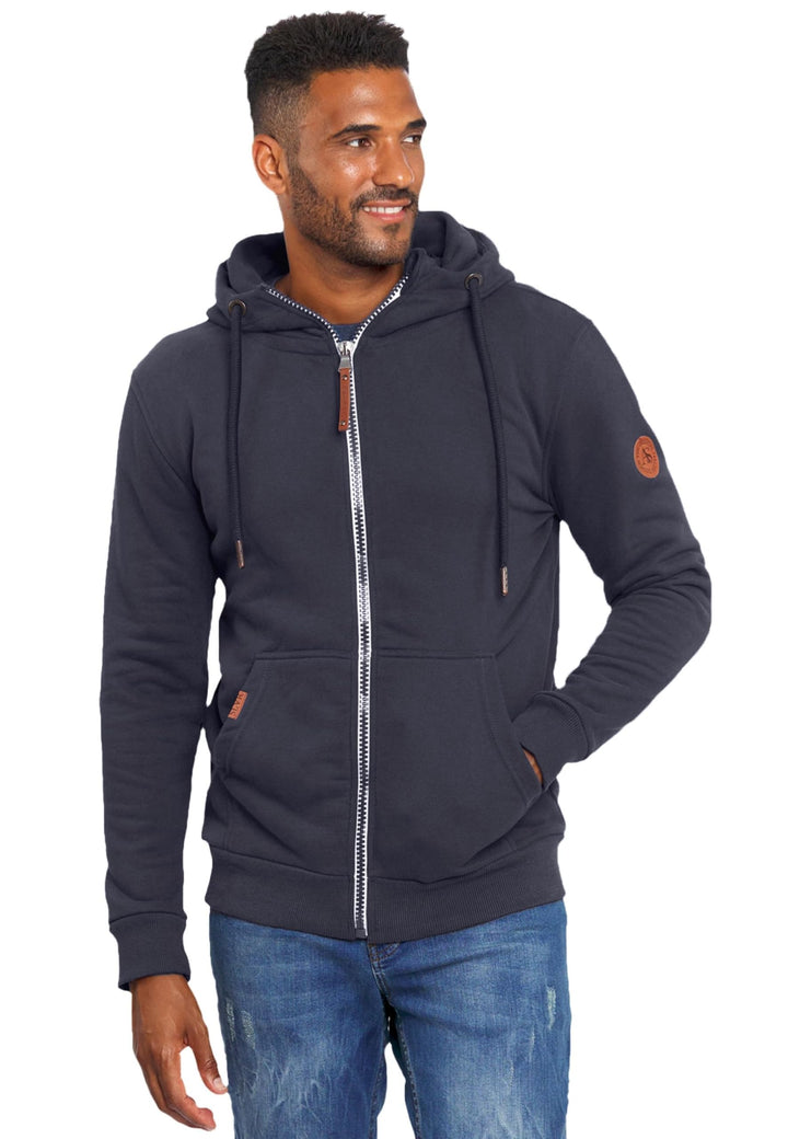 ALESSANDRO SALVARINI Herren Sweatjacke (S-3XL) mit Kapuze - Leicht, Atmungsaktiv, Kapuzenpullover mi