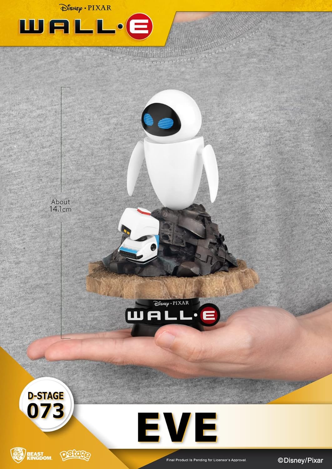 Beast Kingdom - Wall-E Eve Diorama Stage 6 Statue