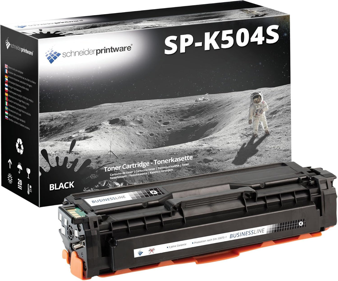 4 Schneider Printware Toner | 35% höhere Druckleistung | kompatibel zu Samsung CLT-P504C für Samsung