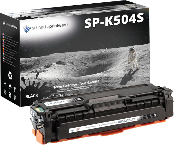 4 Schneider Printware Toner | 35% höhere Druckleistung | kompatibel zu Samsung CLT-P504C für Samsung