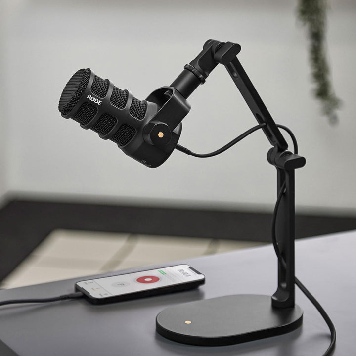 Rode DS-2 Mikrofon-Stativ Desktop-Studioarm + keepdrum XLR Kabel
