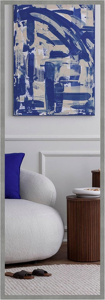 nielsen HOME Wandspiegel Star, Grau matt, Aluminium, ca. 50x150 cm Struktur Grau 50 x 150 cm, Strukt