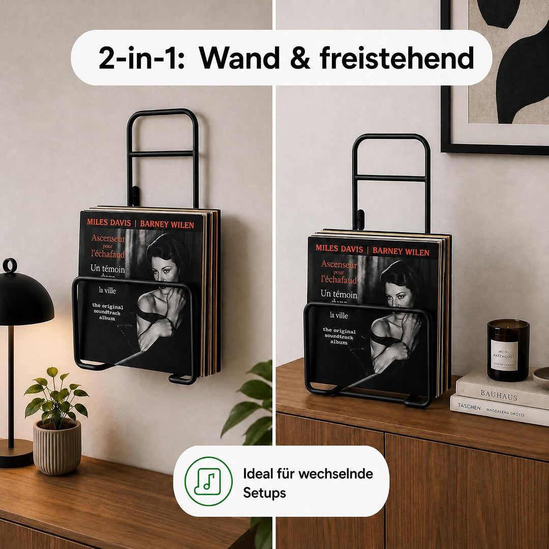 Zomo VS-Rack Wall Schwarz, Schwarz