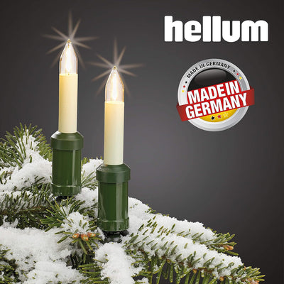 hellum Lichterkette aussen Weihnachten, Lichterkette Weihnachtsbaum Made-in-Germany, 11,2m Lichterke