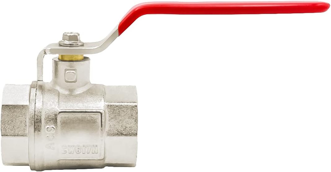 VARIOSAN Kugelhahn 13354, 1 1/2" IG/IG, DN40, Messing, voller Durchgang, Hebelgriff, 1 1/2"