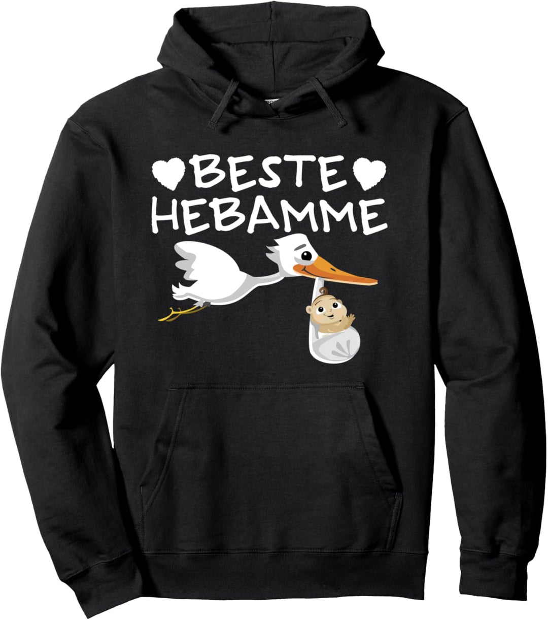 Hebamme Dankeschön Spruch Beste Hebamme Pullover Hoodie